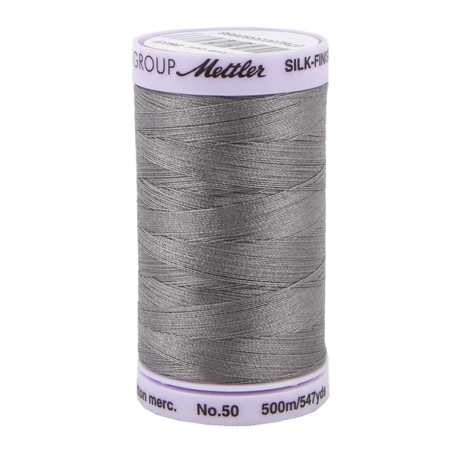 Mettler Old Tin 100% Cotton Silk Finish ThreadMettler #9104-0415 1 Mettler Old Tin 100% Cotton Silk Finish ThreadMettler #9104-0415