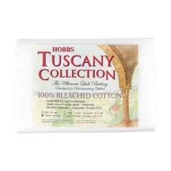 Tuscany Collection 100% Bleached Cotton Throw Quilt BattingHobbs #TB60