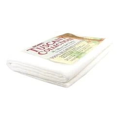 Tuscany Collection 100% Bleached Cotton Throw Quilt BattingHobbs #TB60 -Fabric Sewing Store 100bleachedcotton throw side 1