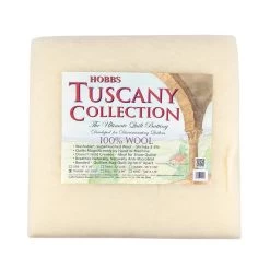 Tuscany Collection 100% Wool Throw Quilt BattingHobbs #TW60
