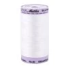 Mettler White 100% Cotton Silk Finish ThreadMettler #9104-2000