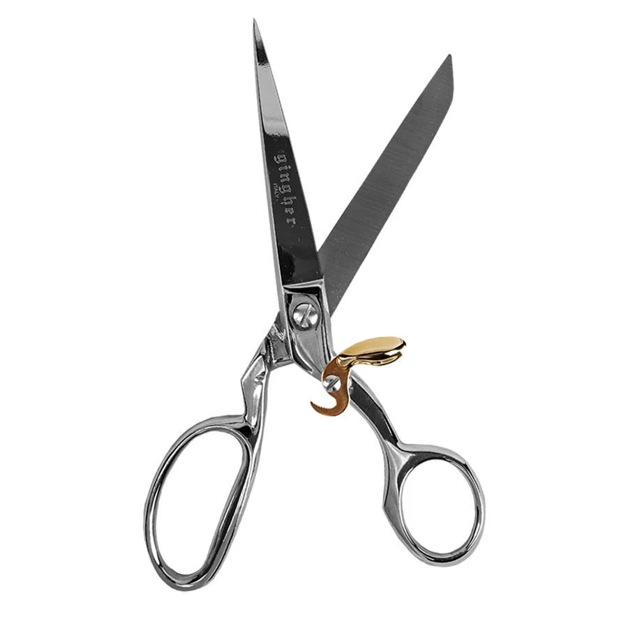 8" Gingher Spring Action Knife Edge Dressmaker ShearsGingher #220790-1101 2 8" Gingher Spring Action Knife Edge Dressmaker ShearsGingher #220790-1101 - Image 2