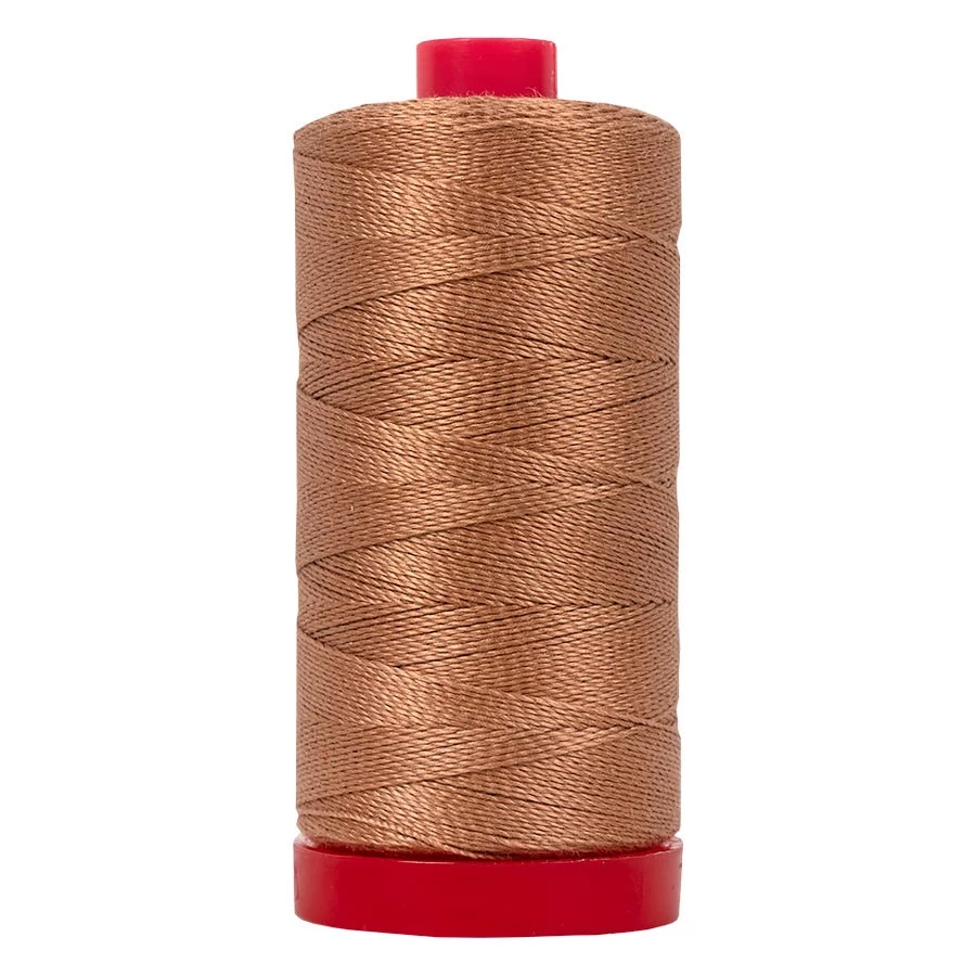 12wt Aurifil Cafe Au Lait 100% Cotton ThreadAurifil #MK12-2340 1 12wt Aurifil Cafe Au Lait 100% Cotton ThreadAurifil #MK12-2340
