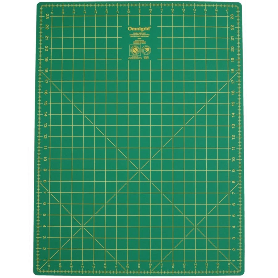 Omnigrid 18" X 24" Double Sided Cutting MatOmnigrid #24MDS 1 Omnigrid 18" X 24" Double Sided Cutting MatOmnigrid #24MDS