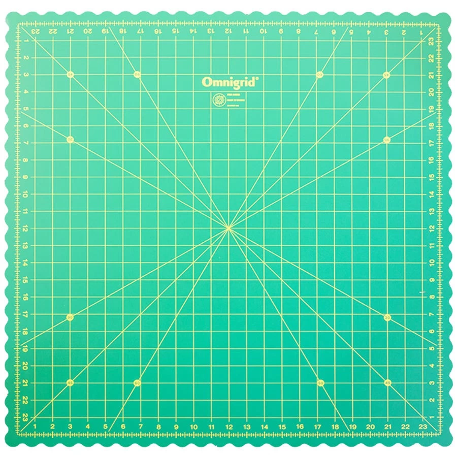 Omnigrid 24" 360 Degree Rotating Cutting MatOmnigrid #24WGR 1 Omnigrid 24" 360 Degree Rotating Cutting MatOmnigrid #24WGR