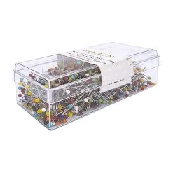 Bohin 1000 Count Glass Head Quilting PinsBohin #26595 -Fabric Sewing Store 2619 pack 2