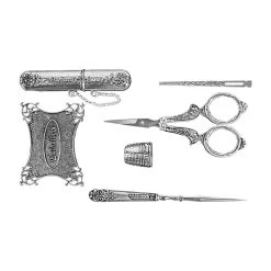 6 Piece Heirloom Embroidery Accessories Display SetSullivans #39895