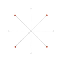 Little House 80 Count Glass Head Long Pins With Wooden CaseLittle House #441040