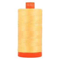 50wt Medium Butter 100% Cotton Mako ThreadAurifil #MK50-2130