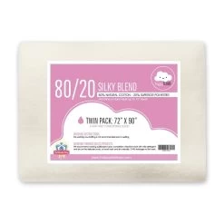 Twin 80/20 Silky Blend Happy Cloud Quilt BattingFat Quarter Shop