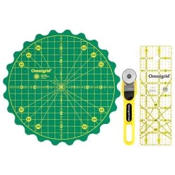 Omnigrid 8" Rotating Cutting Mat SetOmnigrid #8RM258RC