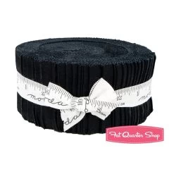 Black Bella Solids Jelly RollSKU# 9900JR-99
