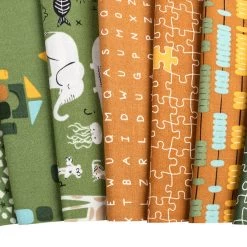 ABC XYZ Half Yard BundleStacy Iest Hsu For Moda Fabrics -Fabric Sewing Store abc xyz cu5 5