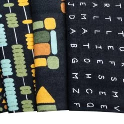 ABC XYZ Half Yard BundleStacy Iest Hsu For Moda Fabrics -Fabric Sewing Store abc xyz cu7 5
