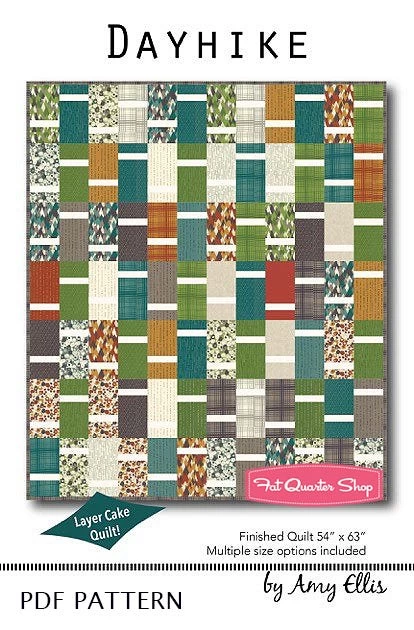 Dayhike Downloadable PDF Quilt PatternAmy Ellis Quilt Patterns 1 Dayhike Downloadable PDF Quilt PatternAmy Ellis Quilt Patterns