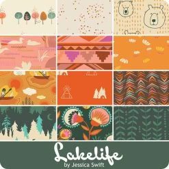 Lakelife Fat Quarter BundleJessica Swift For Art Gallery Fabrics