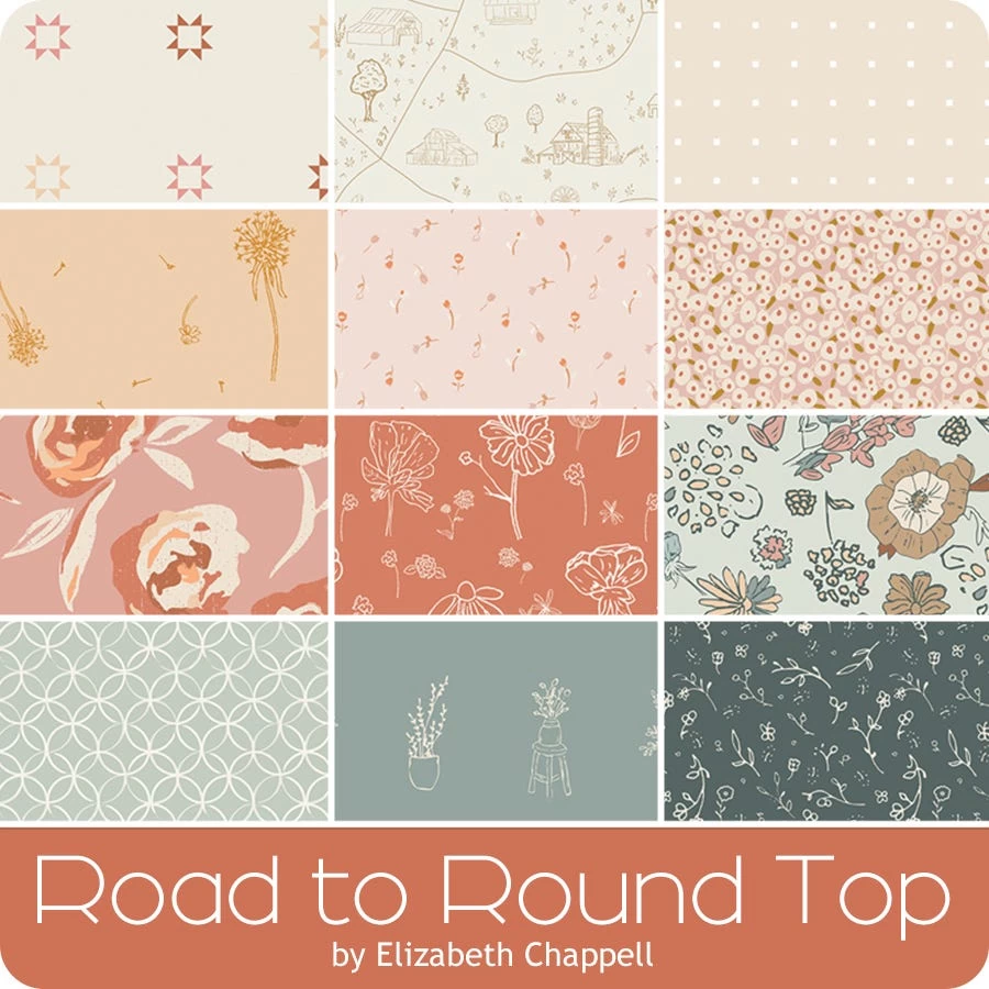 Road To Round Top Half Yard BundleElizabeth Chappell For Art Gallery Fabrics 10 Road To Round Top Half Yard BundleElizabeth Chappell For Art Gallery Fabrics - Image 10