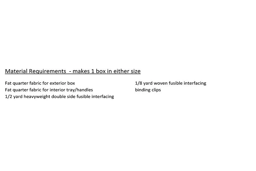 Pull Out Boxes Downloadable PDF Sewing PatternAneela Hoey 2 Pull Out Boxes Downloadable PDF Sewing PatternAneela Hoey - Image 2