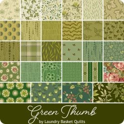 Green Thumb 2.5" StripsLaundry Basket Quilts For Andover Fabrics -Fabric Sewing Store ando greenthumb ydg cs 3