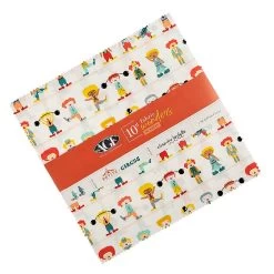 Angles Petite Circus 10" SquaresAlexandra Bordallo For Art Gallery Fabrics
