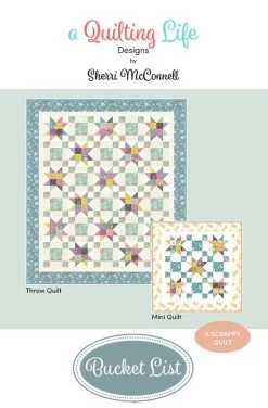 Bucket List Quilt PatternA Quilting Life Designs #QLD-113