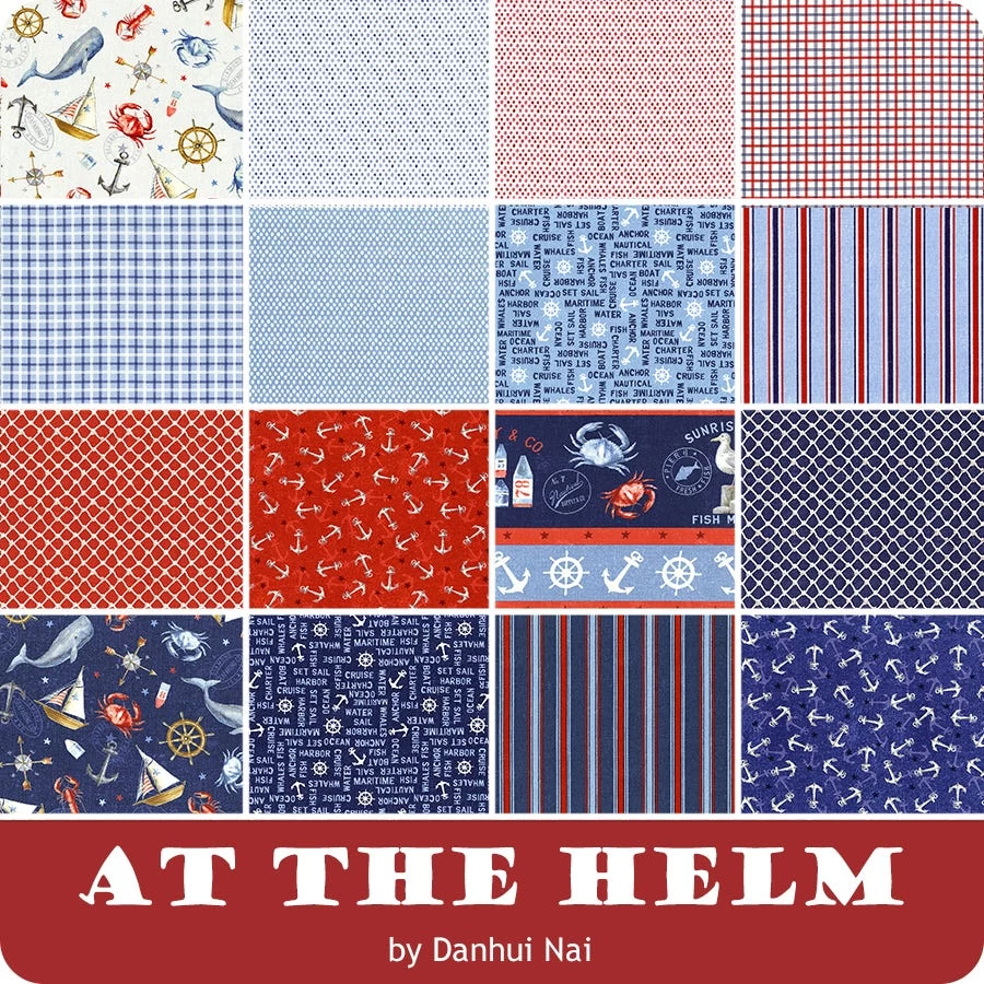 At The Helm 5 Karat CrystalsDanhui Nai For Wilmington Prints 6 At The Helm 5 Karat CrystalsDanhui Nai For Wilmington Prints - Image 6