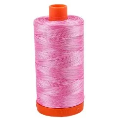 50wt Aurifil Bubblegum Variegated 100% Cotton Mako ThreadAurifil #MK50-3660