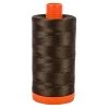 50wt Aurifil Dark Brown 100% Cotton Mako ThreadAurifil #MK50-5024