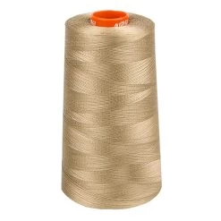 50wt Aurifil Sandstone 100% Cotton Mako Cone ThreadAurifil #MK50CO-2370