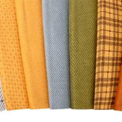 Autumn Gatherings Flannels Fat Eighth BundlePrimitive Gatherings For Moda Fabrics -Fabric Sewing Store autumn gatherings flannels cu2 7