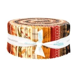Awesome Autumn 2.5" Rolie PolieSandy Gervais For Riley Blake Designs