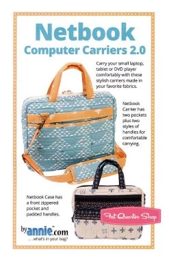 Netbook Computer Carriers 2.0 Sewing PatternByAnnie #PBA-186