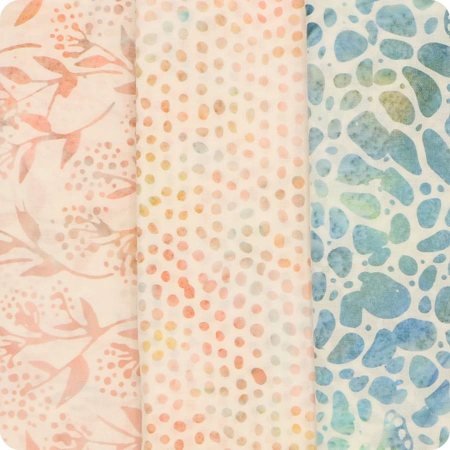 Dandelion Wishes Batiks Fat Quarter BundleHoffman Fabrics 3 Dandelion Wishes Batiks Fat Quarter BundleHoffman Fabrics - Image 3