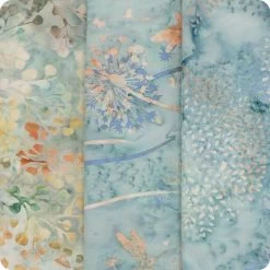 Dandelion Wishes Batiks Fat Quarter BundleHoffman Fabrics 11 Dandelion Wishes Batiks Fat Quarter BundleHoffman Fabrics -Fabric Sewing Store batik 0623 3