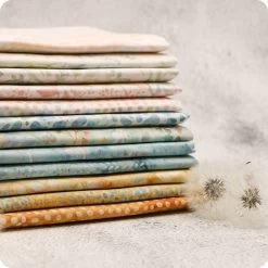 Dandelion Wishes Batiks Fat Quarter BundleHoffman Fabrics 14 Dandelion Wishes Batiks Fat Quarter BundleHoffman Fabrics -Fabric Sewing Store batik 0623 5