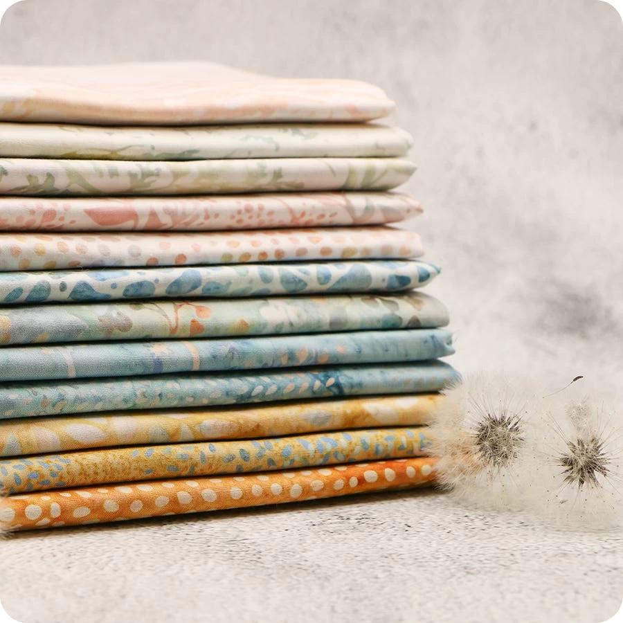 Dandelion Wishes Batiks Fat Quarter BundleHoffman Fabrics 7 Dandelion Wishes Batiks Fat Quarter BundleHoffman Fabrics - Image 7