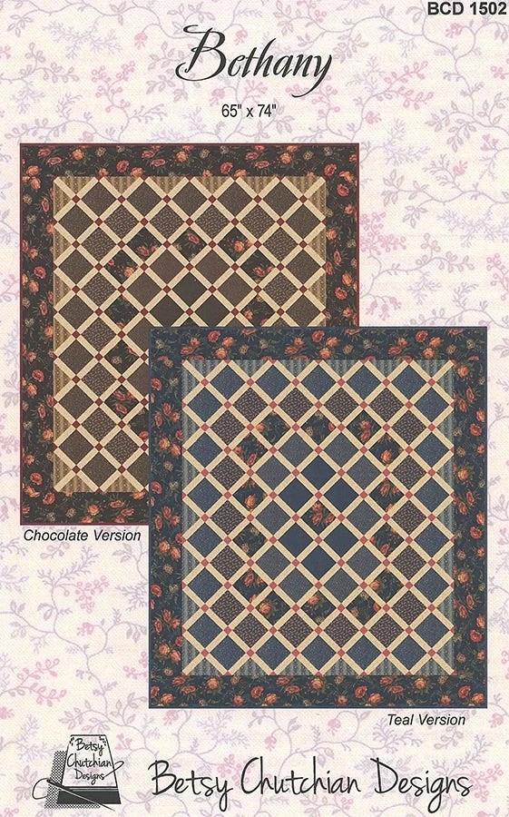 Bethany Quilt PatternBetsy Chutchian #BCD-1502 1 Bethany Quilt PatternBetsy Chutchian #BCD-1502