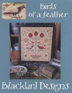 Birds Of A Feather Cross Stitch BookletBlackbird Designs