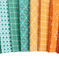 Bee Plaids 5" StackerLori Holt For Riley Blake Designs -Fabric Sewing Store bee plaids cu4 3