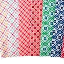 Bee Plaids Half Yard BundleLori Holt For Riley Blake Designs -Fabric Sewing Store bee plaids hyb cu1