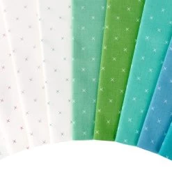 Bee Cross Stitch Half Yard BundleLori Holt For Riley Blake Designs -Fabric Sewing Store beecrossstitch cu2 6