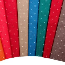 Bee Cross Stitch Half Yard BundleLori Holt For Riley Blake Designs -Fabric Sewing Store beecrossstitch cu5 6