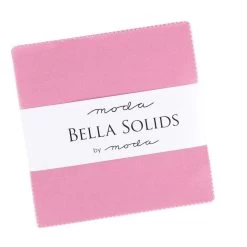 30's Pink Bella Solids Charm Pack SKU# 9900PP-27