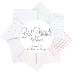 Best Friends Backgrounds Fat Quarter BundleLori Holt For Riley Blake Designs