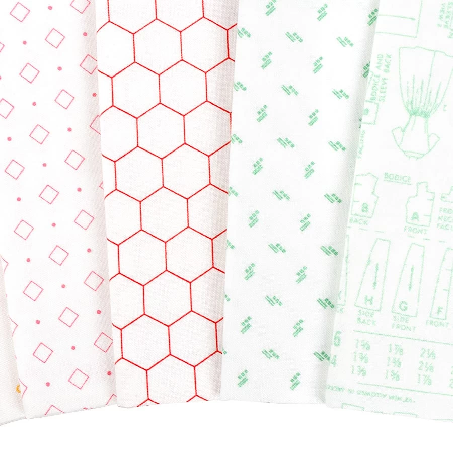 Best Friends Backgrounds Fat Quarter BundleLori Holt For Riley Blake Designs 4 Best Friends Backgrounds Fat Quarter BundleLori Holt For Riley Blake Designs - Image 4