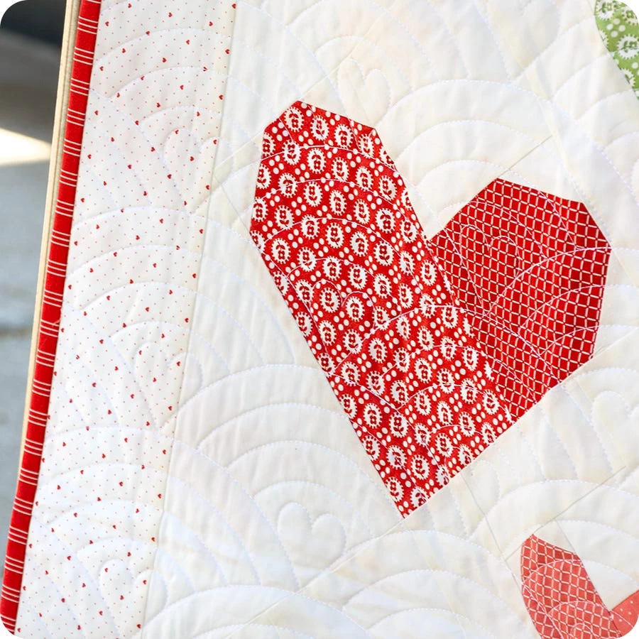 Be Still My Heart Quilt KitFeaturing Lighthearted By Camille Roskelley 2 Be Still My Heart Quilt KitFeaturing Lighthearted By Camille Roskelley - Image 2
