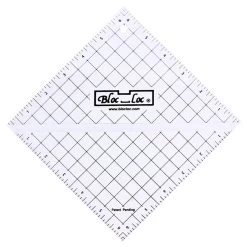 Bloc_Loc 6.5" Half-Square Triangle Square Up RulerBloc_Loc #BL-HST6.5