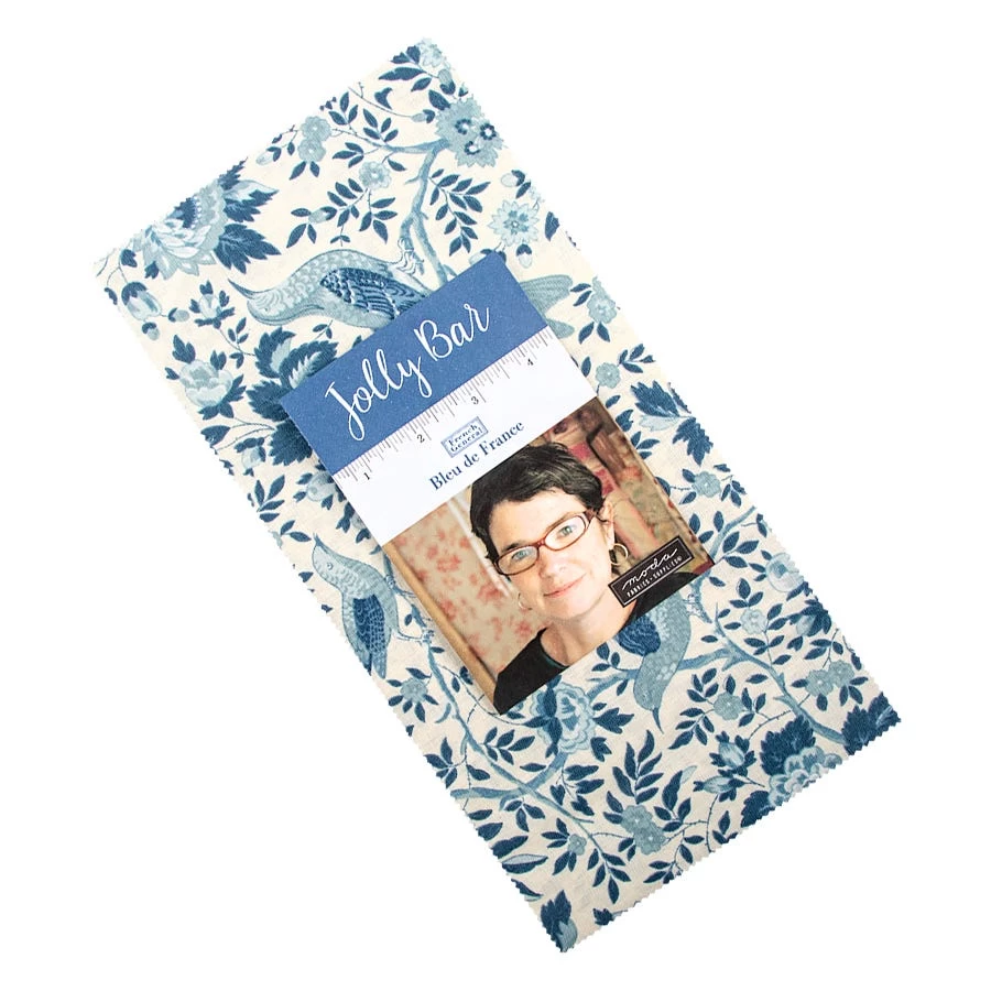 Bleu De France Jolly BarFrench General For Moda Fabrics 2 Bleu De France Jolly BarFrench General For Moda Fabrics - Image 2