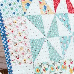 Blueberry Buckle Runner KitFeaturing Cook Book By Lori Holt -Fabric Sewing Store blueberrybuckle cu3