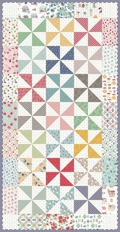 Blueberry Buckle Runner KitFeaturing Cook Book By Lori Holt -Fabric Sewing Store blueberrybuckle top 2